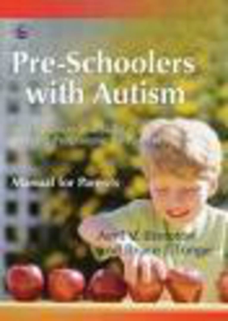 Pre-Schoolers with Autism: An Education and Skills Training Programme for Parents (Manual for Parents) image 0